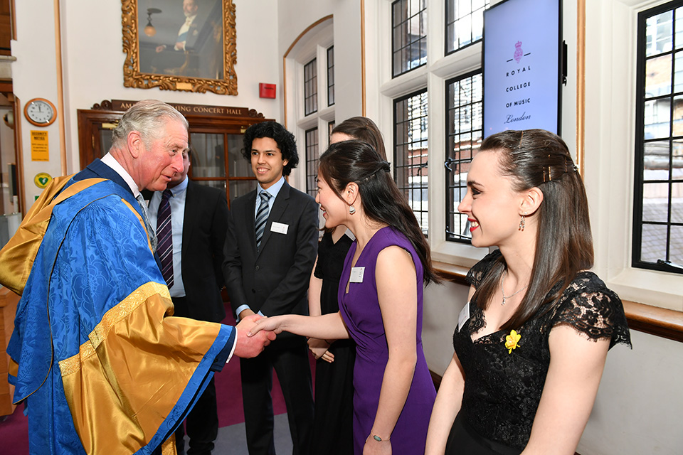 image for news story: His Majesty King Charles III announced as Patron of the Royal College of Music  
